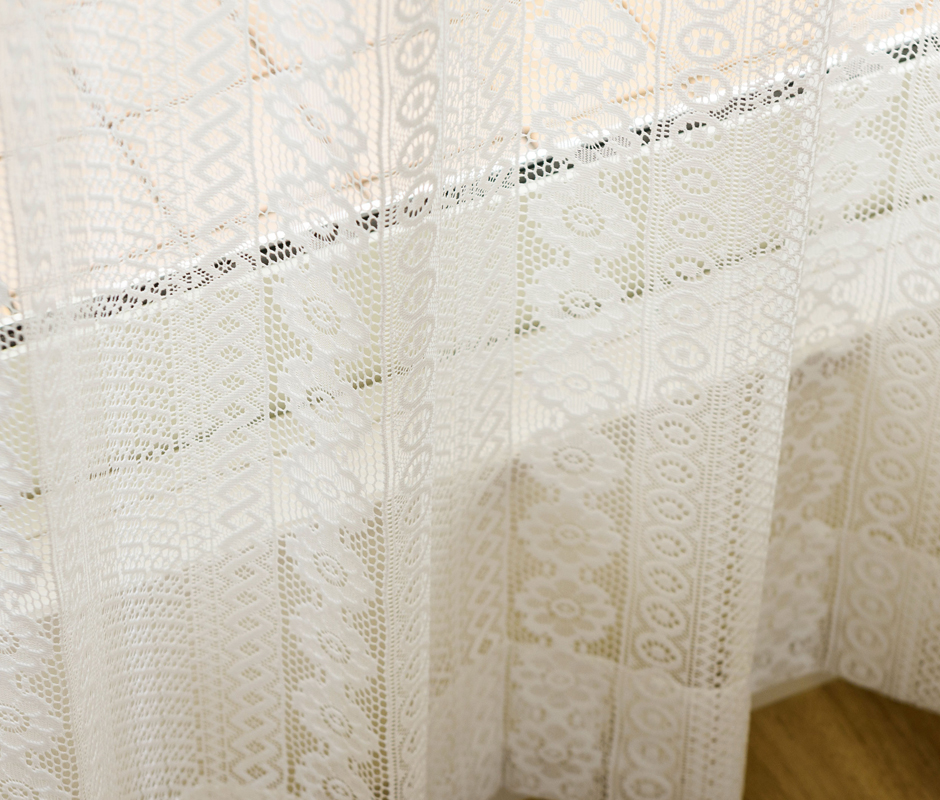 花粉キャッチレースカーテン　L-1242