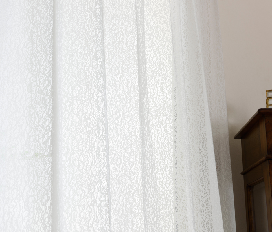 花粉キャッチレースカーテン　L-1246