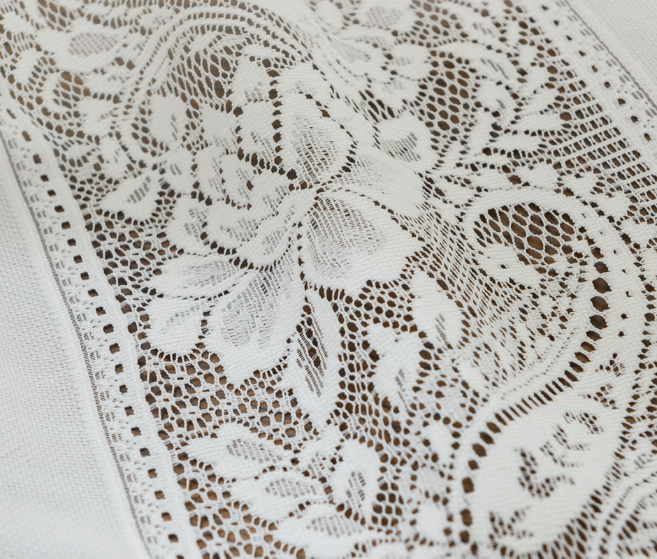 花粉キャッチレースカーテン　L-1248