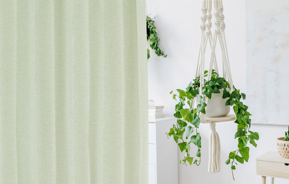 8色 淡いくすみカラーがおしゃれな2級遮光カーテン レーベン