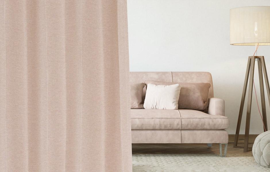 8色 淡いくすみカラーがおしゃれな2級遮光カーテン レーベン