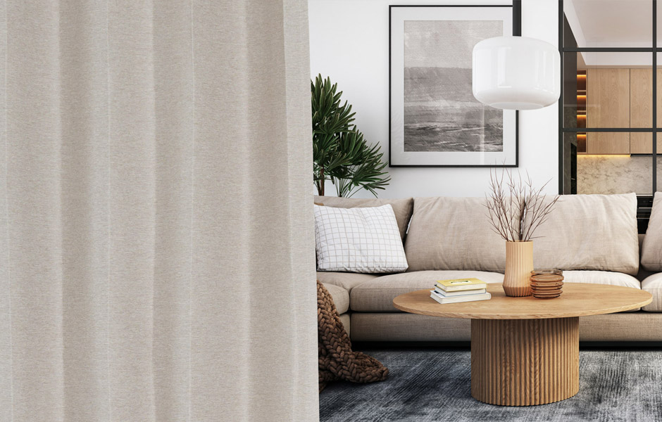 8色 淡いくすみカラーがおしゃれな2級遮光カーテン レーベン