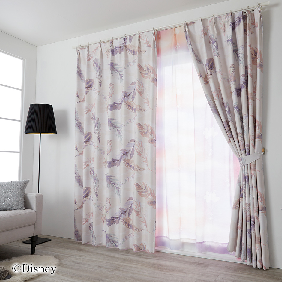 2級遮光カーテン　ディズニー〔ミッキー〕・フラン（D-1196)