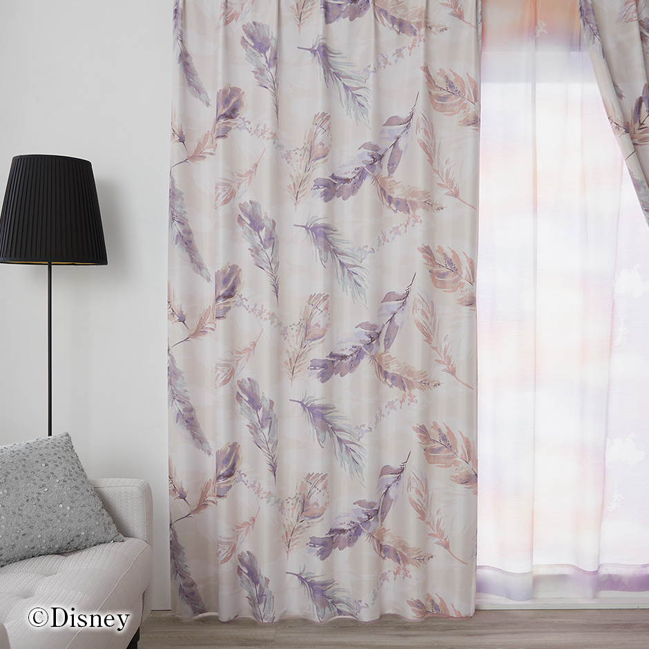 2級遮光カーテン　ディズニー〔ミッキー〕・フラン（D-1196)