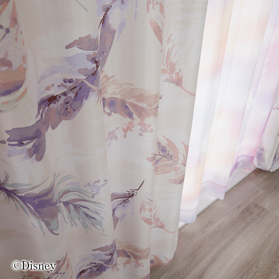 2級遮光カーテン　ディズニー〔ミッキー〕・フラン（D-1196)