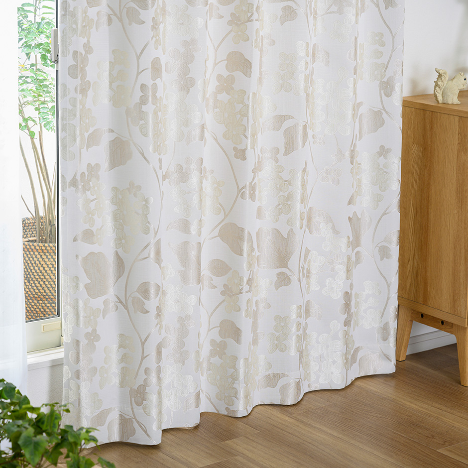 裏地付き3級遮光カーテン　CH19