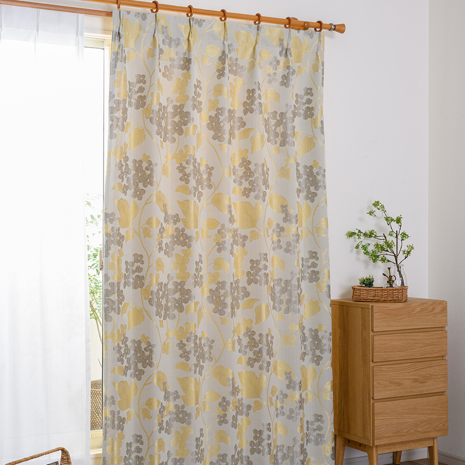 裏地付き3級遮光カーテン　CH19