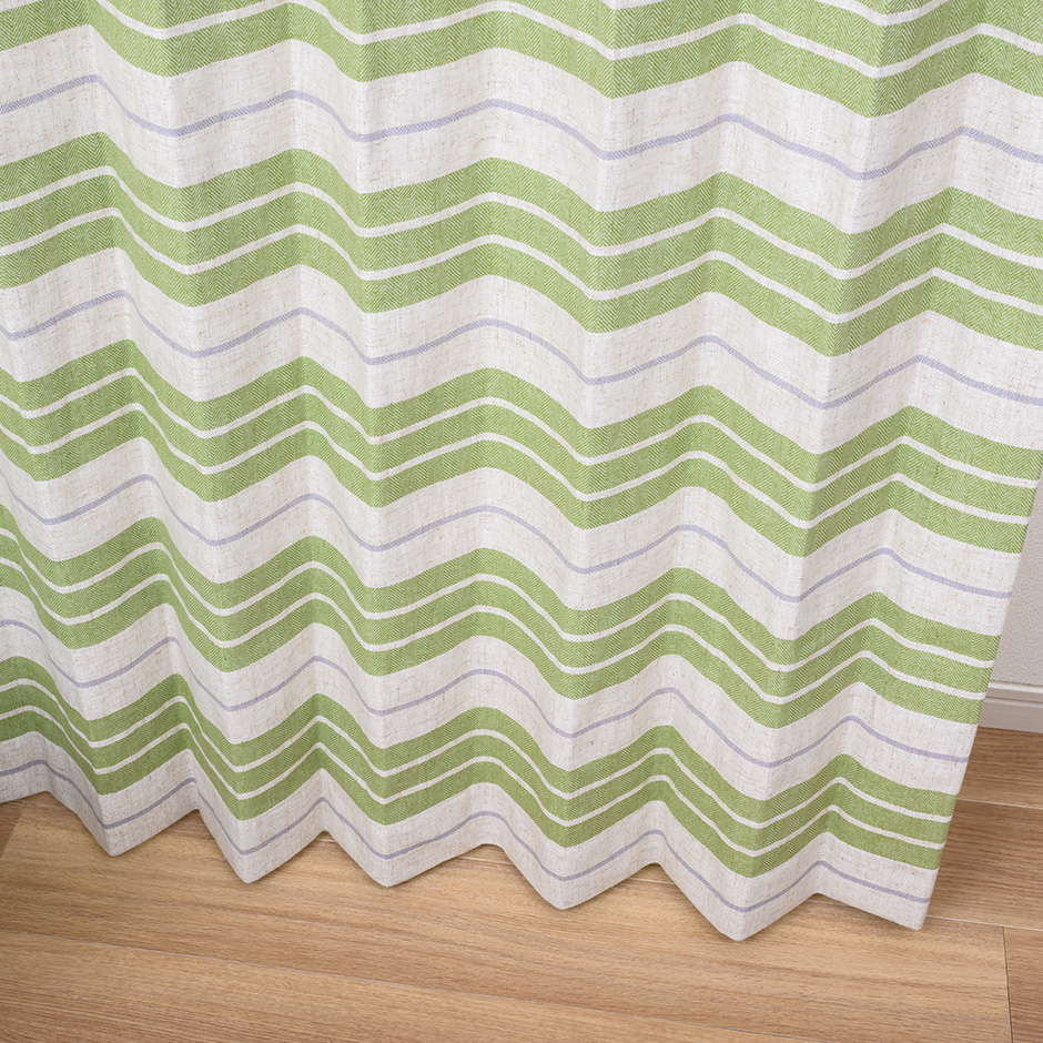 完全遮光カーテン　Nボーダー/1枚