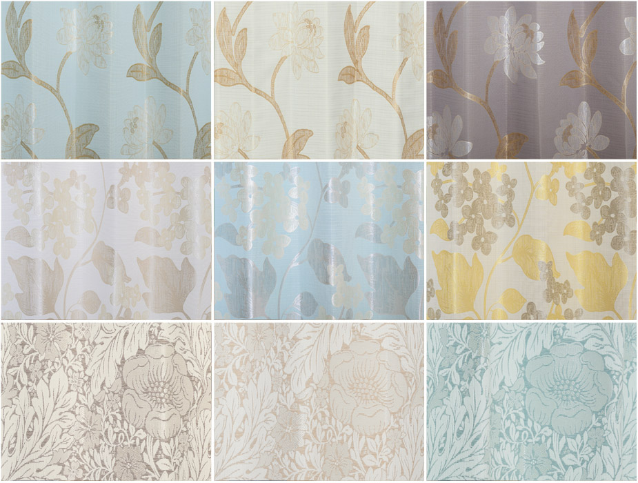 ジャガード織による品のある光沢が美しいワンランク上の上質な完全遮光カーテン