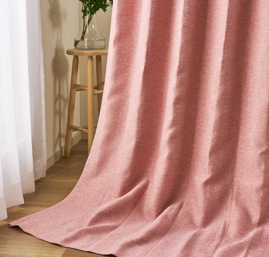 高級感のあるミックス調生地がおしゃれな2級遮光カーテン　FG2752