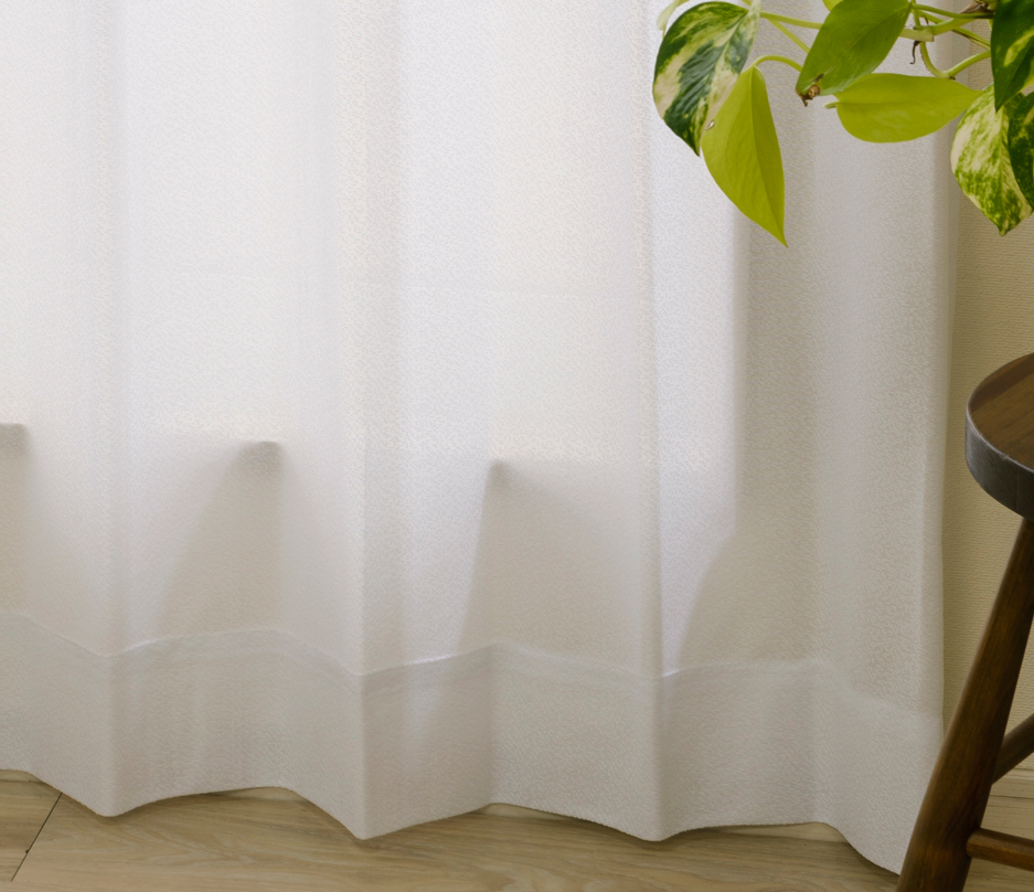 遮熱・ミラー・UVカットレースカーテン　L-0919