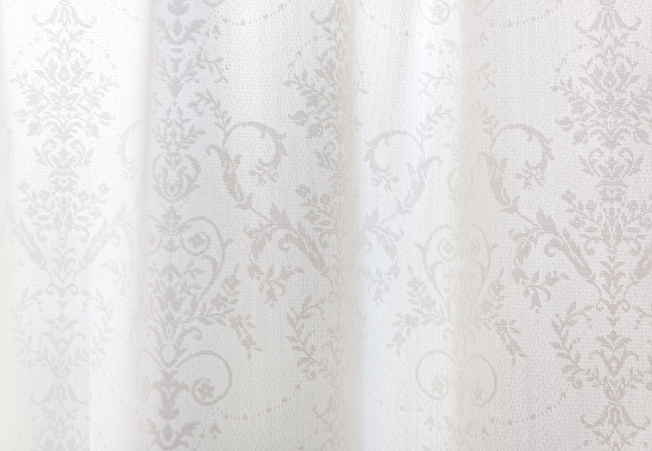 遮像・採光・ミラー・UVカットレースカーテン　L-1240