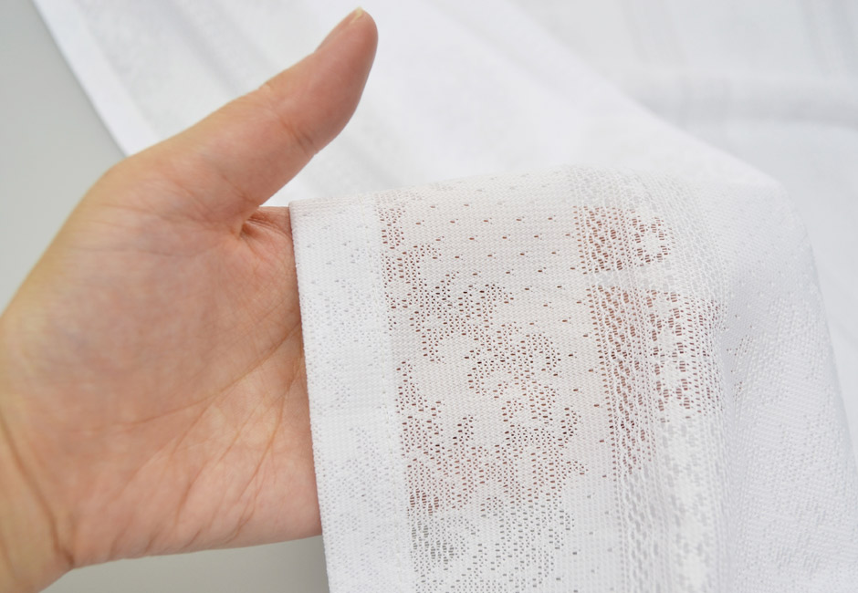 遮熱・ミラー・UVカットレースカーテン　L-1579
