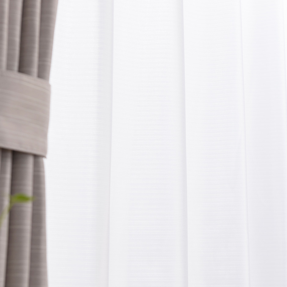 遮熱・遮像・ミラー・UVカットレースカーテン　L-1204