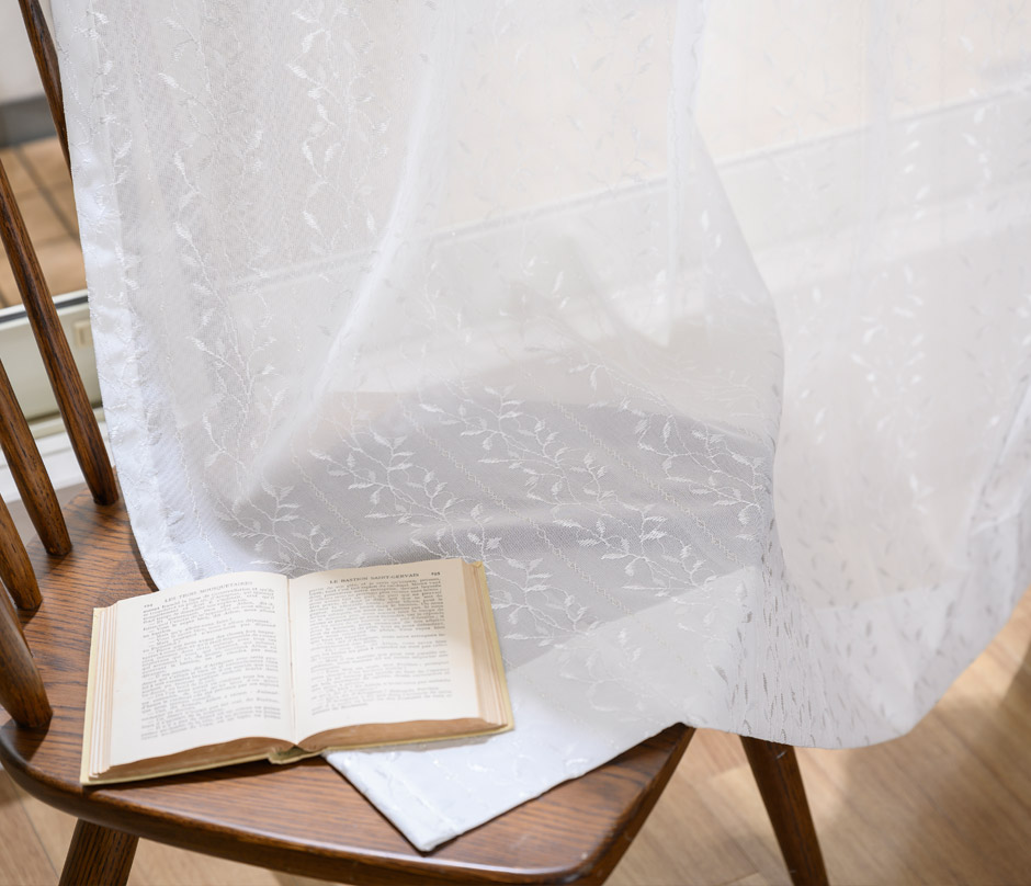 遮熱・ミラーレースカーテン　L-3009/1枚