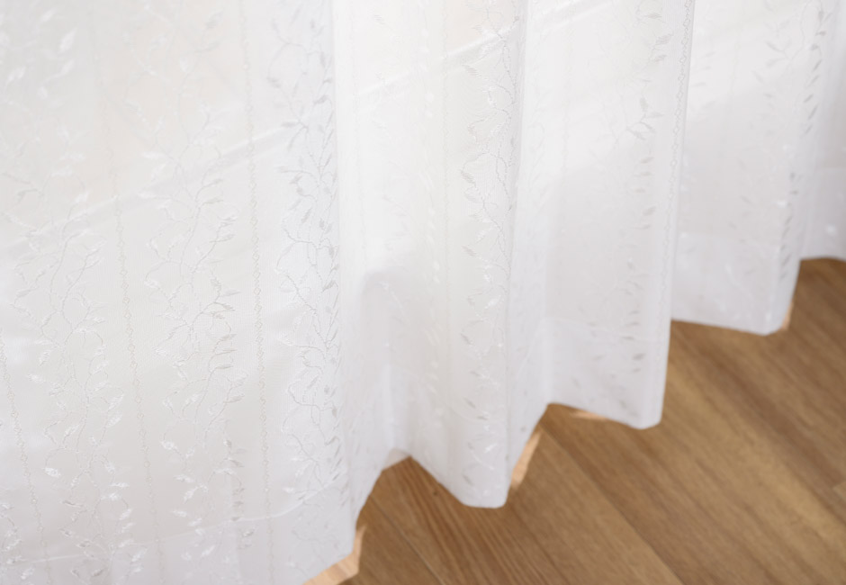 遮熱・ミラーレースカーテン　L-3009/1枚