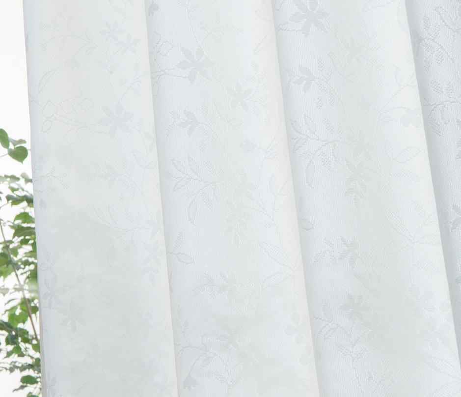 遮熱・UVカットレースカーテン　L-0257