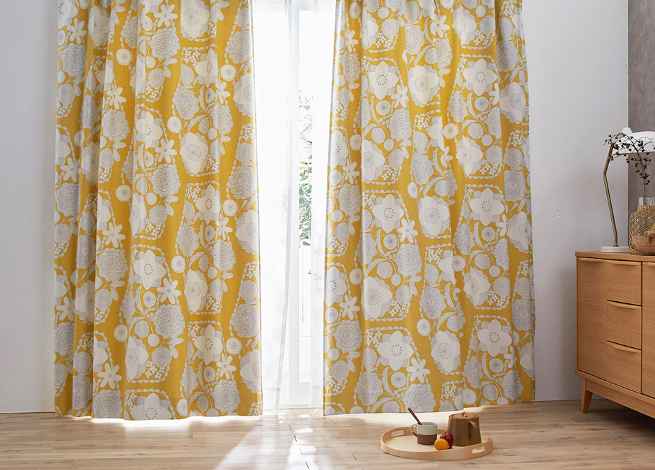 2級遮光カーテン　イハナ（D-1196）