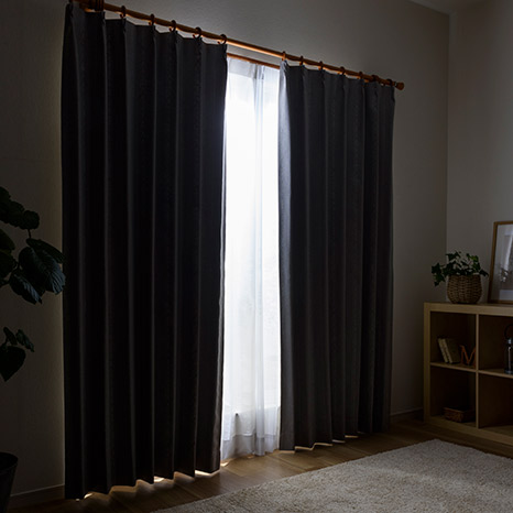 完全遮光カーテンD-303