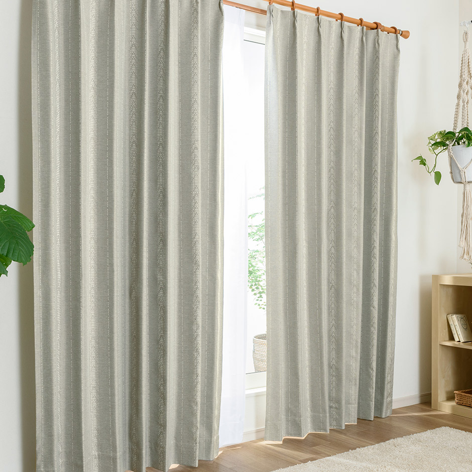 完全遮光カーテンD-303