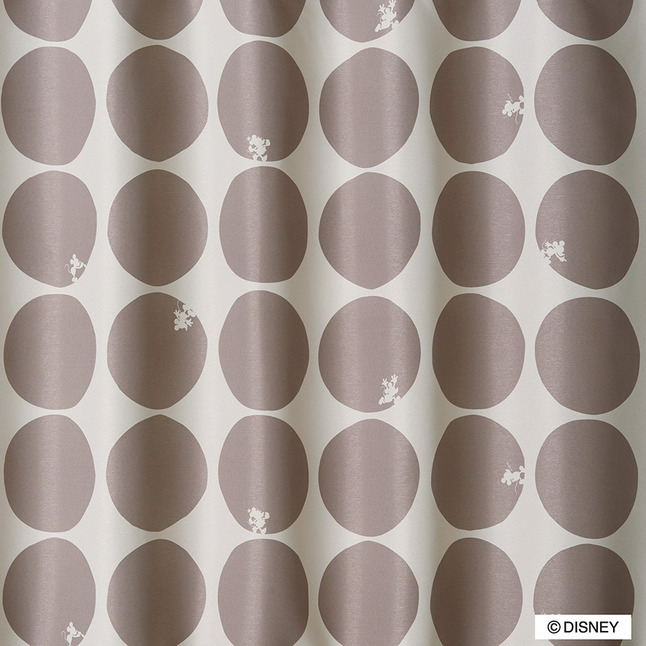 2級遮光カーテン　ディズニー[ミッキー]・スコープ（D-1196）