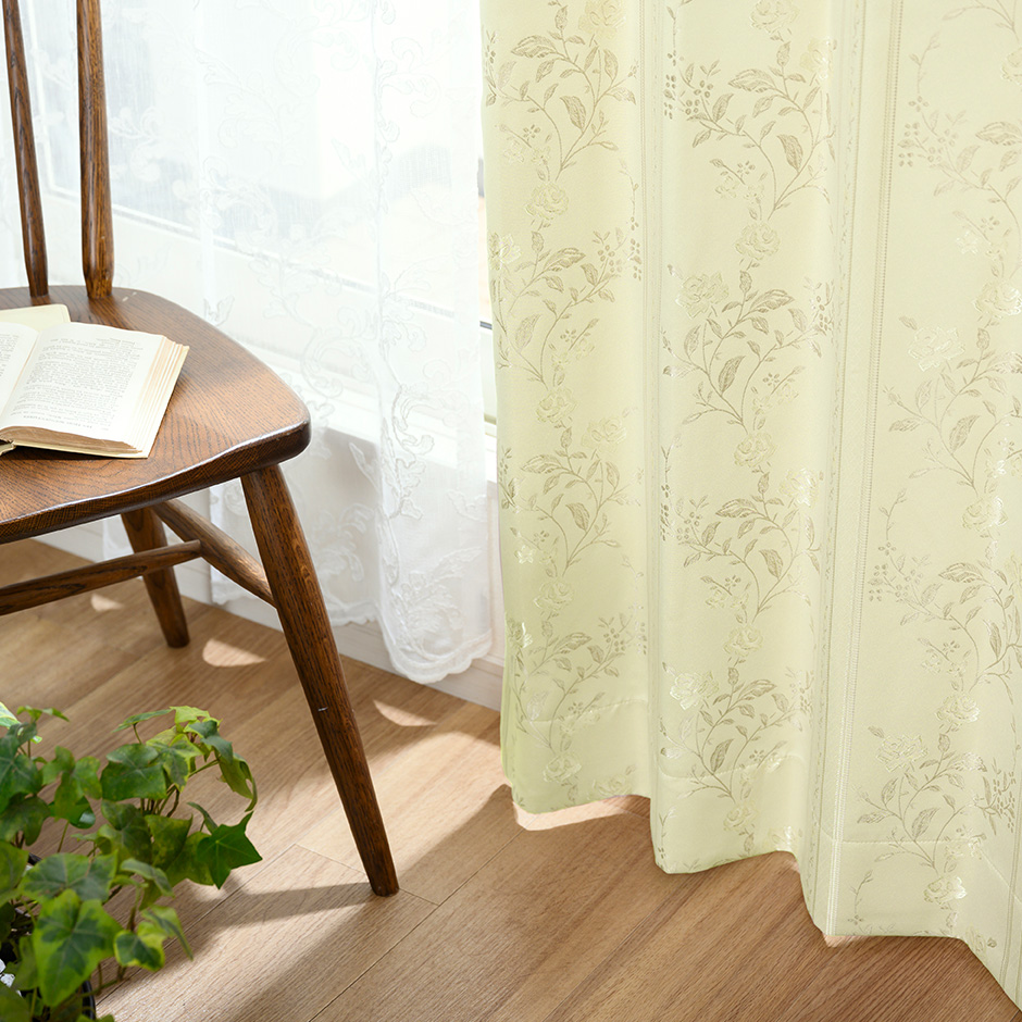 裏地付き3級遮光カーテン　1085