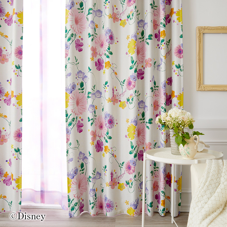 1級・2級遮光カーテン　ディズニー〔プリンセス〕・タングルド（D-1196)