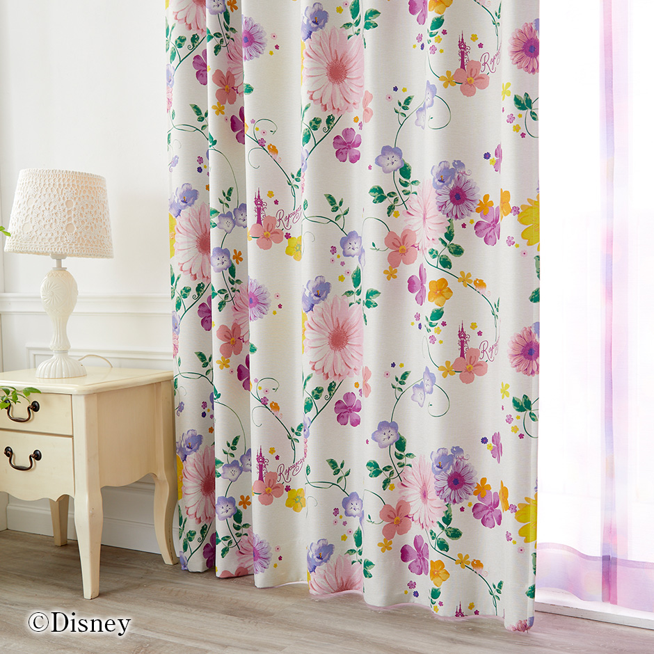 1級・2級遮光カーテン　ディズニー〔プリンセス〕・タングルド（D-1196)