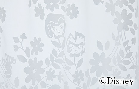 ディズニーレースカーテン　スウィートフラワーボイル〔アリス〕（L-1296)