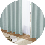 洗えるカーテン