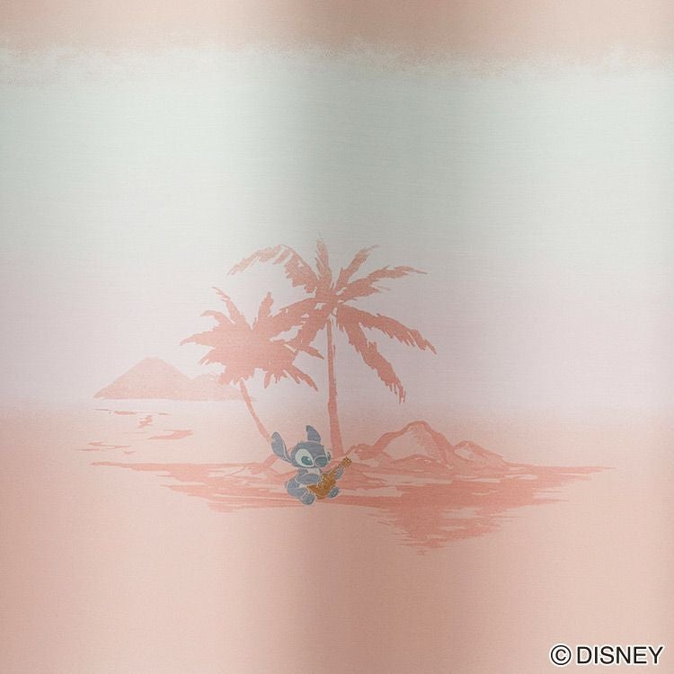 ディズニーレースカーテン サンセットボイル〔リロ＆スティッチ〕（L